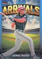 2025 Finest Arrivals James Wood #A-6 card