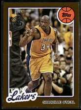 Shaquille O'Neal 2025 Topps 1980 card