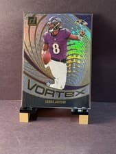 Lamar Jackson 2024 Donruss Vortex card