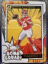 Patrick Mahomes II 2024 Panini Donruss Bomb Squad card