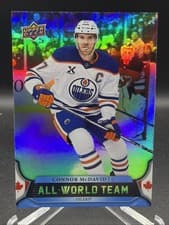 2025-26 Upper Deck All-World Team Connor McDavid #AWT-18 card