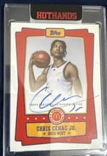 2025 Topps Chrome McDonald's All American Event Autographs Chris Cenac Jr. #EA-CC card