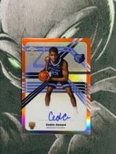2025-26 Topps Chrome Next Stop Signatures Cedric Coward #NS-CC card