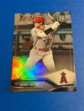 Shohei Ohtani 2021 Bowman Platinum card