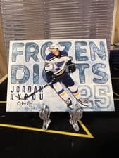 2025-26 O-Pee-Chee Frozen Digits Jordan Kyrou #FD-15 card