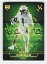 2025 Panini Silhouette Vanta Dakorien Moore #22 card