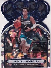 Wendell Moore Jr. 2022 Panini Crown Royale card