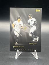 2025 Topps Dynamic Duals Dinger Duos Aaron Judge / Giancarlo Stanton #DD-01 card