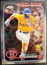 Masataka Yoshida 2024 Topps Chrome card