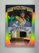 2024-25 Upper Deck Stature Base Memorabilia Jack Eichel #7 card
