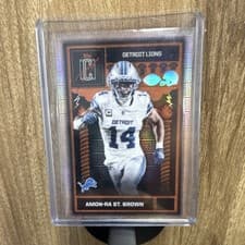 2025 Topps Signature Class Odyssey Amon-Ra St. Brown #OD-8 card