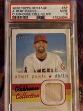 2019 Topps Heritage Clubhouse Collection Relics Albert Pujols #AP