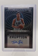 2024-25 Panini Obsidian Rookie Eruption Autographs Tristan da Silva #REA-TDS card