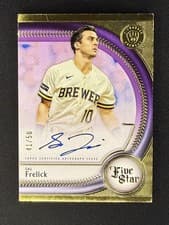 2025 Topps Five Star Five Star Autographs Sal Frelick #FSA-SF card