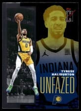 2025-26 Topps Signature Class Unfazed Tyrese Haliburton #FAZE-9 card