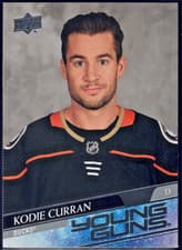 Kodie Curran 2020 Upper Deck Extended Series card