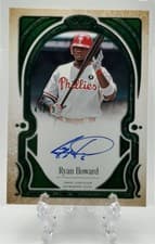 2026 Topps Tier One Tier One Talent Autographs Ryan Howard #T1TA-RH card