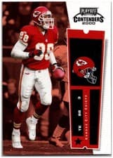 Tony Gonzalez 2000 Playoff Contenders card