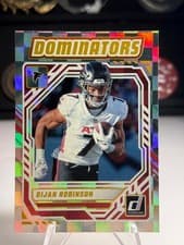 2025 Donruss Dominators Bijan Robinson #DOM-BRN card