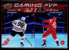 2024-25 Upper Deck Gaming PVP Connor Bedard / Alex DeBrincat #GPVP-5 card
