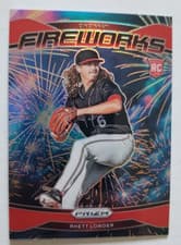 Rhett Lowder 2025 Panini Prizm Fireworks card