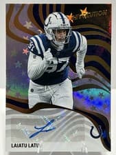2025 Panini Revolution Revolution Signatures Laiatu Latu #63 card