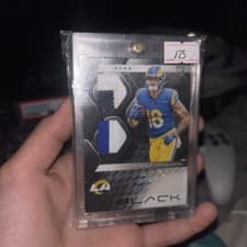 2025 Panini Black Rookie Signature Materials Terrance Ferguson #25 card