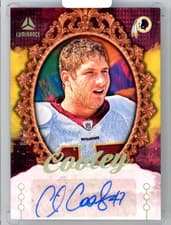 2025 Panini Luminance Portrait Signatures Chris Cooley #20 card