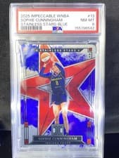 2025 Panini Impeccable WNBA Stainless Stars Sophie Cunningham #13 card