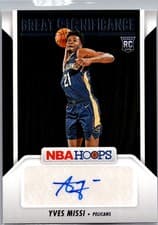 2024-25 Hoops Great SIGnificance Yves Missi #GS-YMP card