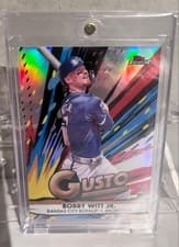 2025 Finest Gusto Bobby Witt Jr. #G-8 card