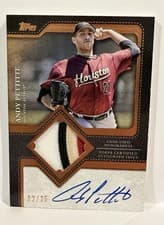 2025 Topps Autograph Patch Andy Pettitte #TFAP-AP card