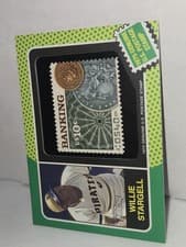 2024 Topps Heritage 1975 Us Postal Stamp Relics Willie Stargell #75US-WS card