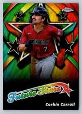 Corbin Carroll 2025 Topps Chrome Future Stars card