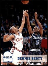 Dennis Scott 1993-94 Hoops Base Set card