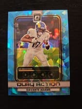 2025 Donruss Optic Play Action Davante Adams #19 card