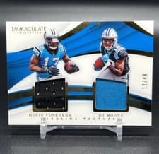 DJ Moore 2018 Panini Immaculate Collection card