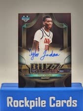 2025-26 Bowman Buzz Factor Autographs Tylis Jordan #BZA-TJ card