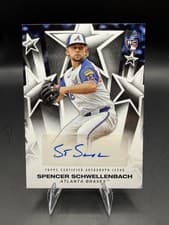 2025 Topps Baseball Stars Autographs Spencer Schwellenbach #BSA-SSC card
