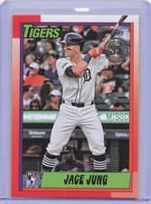 2025 Topps 1990 Topps Baseball (Series One) Jace Jung #T90-55 card