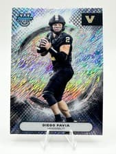 2025 Bowman University Best Base Set Diego Pavia #98 card