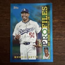 2026 Topps Profiles Mookie Betts #TP-8 card