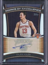 2025-26 Topps Marks of Excellence Tyler Kolek #ME-TK card