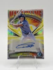 2025 Bowman Chrome Max Volume Autographs Carson Williams #MVA-CW card