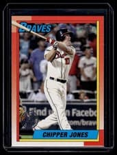 2025 Topps 1990 Topps Baseball (Series One) Chipper Jones #T90-16