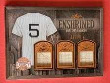 2025 Leaf Bronx Legacy Accolades Joe DiMaggio #A-6 card