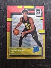 Ochai Agbaji 2022 Panini Donruss Optic card
