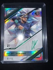 2025 Topps Diamond Icons White PolychromatINK Autographs Tyler Locklear #WPA-TL card
