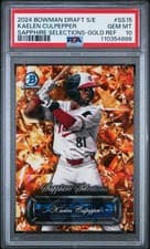 2024 Bowman Draft Sapphire Edition Selections Kaelen Culpepper #SS-15 card
