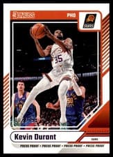 Kevin Durant 2024 Panini Donruss card